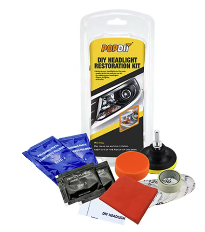 Kit polish pentru faruri auto POPDIT